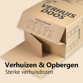 Verhuizen en opbergen met sterke verhuisdozen