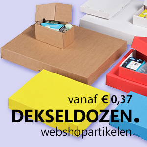 Verstuur webshopartikelen met Dekseldozen 