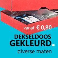 Gekleurde dekseldozen
