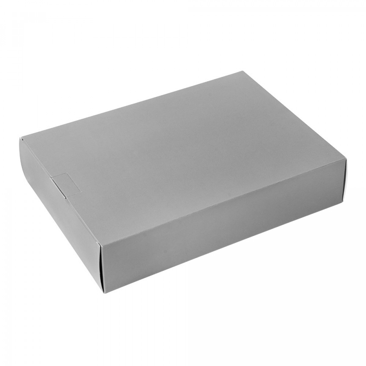 Packbox 420x305x90mm, Zilver