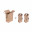 Flesdoos 2 met interieurs, 266x134x321mm